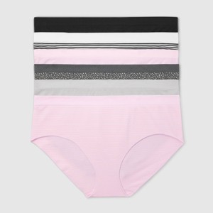 Women's 6pk Seamless Hipster Underwear - Auden™ Assorted Color - 1 of 3