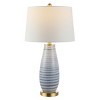 Eliana Table Lamp - 26.5 Inch Height - TBL4278 - Blue - Safavieh - 2 of 4