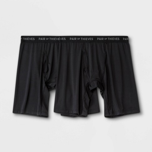 Hanes Men's Comfort Flex Waistband Boxer Brief Black/Grey 2pk (Size M) -  Delivered In As Fast As 15 Minutes
