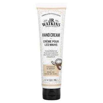 J R Watkins Hand Cream, Coconut & Honey, 3.3 oz (95 g)