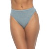 Felina Women's Organic Cotton Stretch Hi Cut Panty 5-Pack Underwear - 3 of 4
