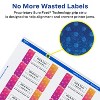 Avery Waterproof Rectangle Labels with Sure Feed, Print to the Edge - 4 of 4