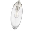 Arden Pendant Light - Elegant Tear-Shaped Glass Shade, Dimmable, 60W, 4.5" x 11.5" - 2 of 4