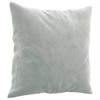 vidaXL Velvet Sofa Set - Light Gray Modern Loveseat Couch with Pillows, Comfortable Seating Experience, Sturdy Frame for Living Room, Lounge - 4 of 4