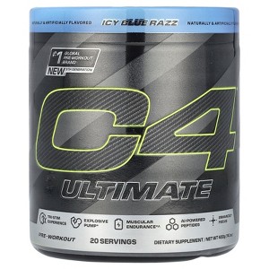 C4 / Cellucor C4 Ultimate, Pre-Workout, Icy Blue Razz, 14.1 oz (400 g) - 1 of 2