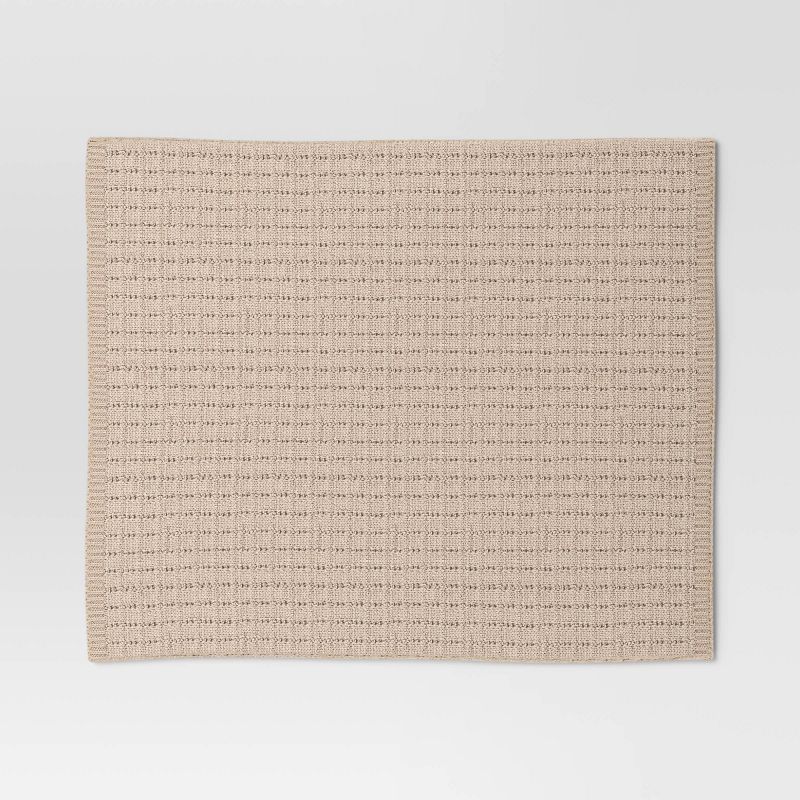 Marled Knit Throw Blanket - Threshold™, 4 of 9