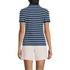 Lands' End Women's Short Sleeve Wide Rib Polo - 2 of 3