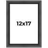 PosterPalooza | Refined Black Picture Frame - UV Acrylic, Foam Board Backing, Hanging Hardware - 2 of 4