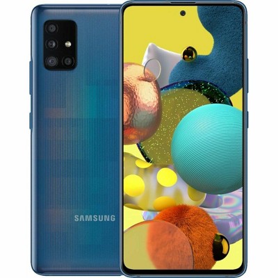Manufacturer Refurbished Samsung Galaxy A51 5G UW A516V (Verizon Only) 128GB Blue (Grade A+)