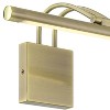 Possini Euro Design Possini Euro Bourdain 17" Wide Light Brass LED Picture Light - 3 of 4
