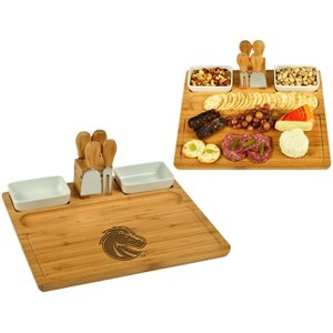 NCAA Boise State Broncos Large Bamboo Cheese & Charcuterie Board - 1 of 4