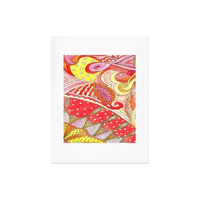 Rosie Brown Swirls 18" x 24" Art Print - Society6