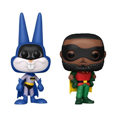 Funko POP! Movies 2pk: Space Jam 2 - Bugs Bunny as Batman & LeBron James as Robin  (Target Exclusive)