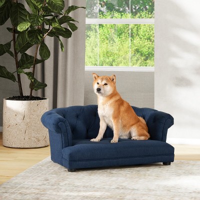 Dog Sofa Bed for Small and Medium Dogs,Pacific Pet Couch with High Density Foam and Durable Upholstery - LAOTIES