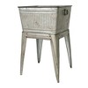 Gulches 20.5*20.5*21" Large Perryman Galvanized Tub On Stand, for Plant Pot/Planter/Metal Ice Buckets - 2 of 4