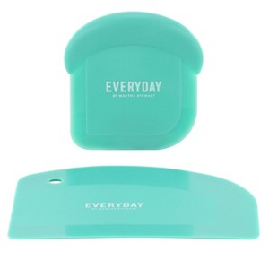 Gibson Drexler 2 Piece Polypropylene Scraper Set in Turquoise - 1 of 4