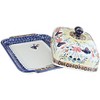Blue Rose Polish Pottery M080 Manufaktura Large Butter Dish - 2 of 2