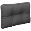 vidaXL Pallet Cushion Anthracite 23.6"x15.7"x4.7" UV-Resistant Soft Fabric Back Sofa Cushion for Garden & Patio Furniture, Indoor Use - 4 of 4