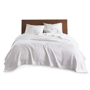 Gracie Mills Caitlin Pure Comfort Cotton Blanket - 1 of 4