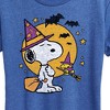 Women's - Peanuts - Snoopy Woodstock Witchcraft Short Sleeve Graphic T-Shirt - 2 of 4