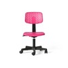 Homy Casa Adjustable Swivel Study Chair for Kids, Dorm & Home Office, Pink - 4 of 4