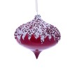 Vickerman Red Beaded Christmas Ornament Set - 3 of 4