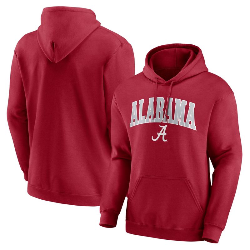 NCAA Alabama Crimson Tide Men's Hooded Sweatshirt, 1 of 4