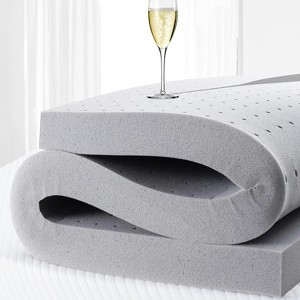 NicBex 2 Inch King Size Mattress Topper, Gel Memory Foam Mattress Topper Double Bed Topper for Soft & Cooling Sleep, CertiPUR-US Certified, Gray - 1 of 4