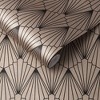 Rene Rose Gold Geometric Paste the Wall Wallpaper - 3 of 4