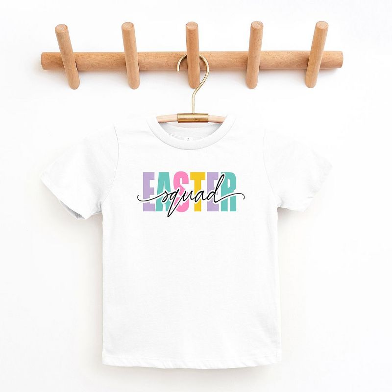The Juniper Shop Easter Squad Colorful Toddler Short Sleeve Tee, 1 of 3