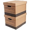 MyOfficeInnovations Medium Duty 100% Recycled Storage Boxes Letter/Legal Size 12/Pack 690747 - 3 of 4