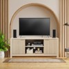 ODK Fluted TV Stand for 65 in TVs,Modern Entertainment Center with Open Shelves, Mid-Century Media Console with Cord Management for Living Room - 2 of 4