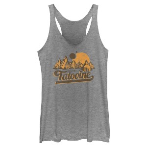 Womens Star Wars Welcome To Tatooine Racerback Tank - 1 of 4