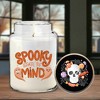 Courtside Market Spooky State Of Mind 21 oz Soy Wax Candle with Wooden Lid - 2 of 2