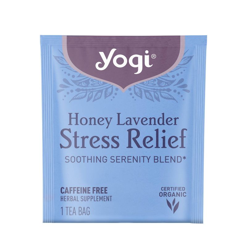 Yogi Tea - Honey Lavender Stress Relief Tea - 16ct, 6 of 12