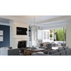 Urban Ambiance Luxury Modern Chandelier,  7''H x 27''W,  Brushed Brass Finish, ULB2270 - 2 of 4