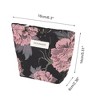 Unique Bargains Convenient Flower Makeup Bag 1 Pc - 2 of 4
