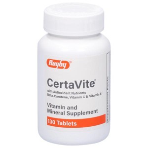 Rugby Certavaite With Antioxidants Tablets, 130 Count - 1 of 3