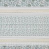 Gracie Mills Singleton Lace Trimmed Paisley Cotton Shower Curtain - 4 of 4
