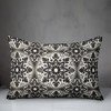 Creative Products Faded Black Gray Medallions 14x20 Indoor / Outdoor Pillow - 3 of 4
