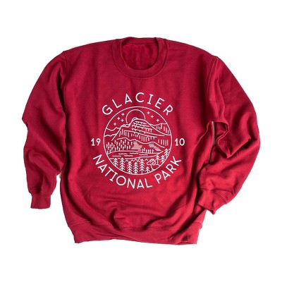 Simply Sage Market Women's Graphic Sweatshirt Glacier National Park