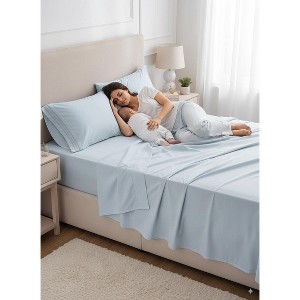 Rug Branch California Cotton Club Pillowcases – 600 Thread Count, 100% Long-Staple Cotton, Soft Sateen Weave - 1 of 3