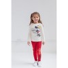Mickey Mouse & Friends Minnie Mouse Girls Pullover Fleece Hoodie T-Shirt and Leggings 3 Piece Outfit Set Toddler - 2 of 4