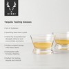 Viski Tequila Tasting Set Crystal Tequila Glasses Neat Spirit Glasses for Tequila, Mezcal, Bourbon, Scotch, Brandy 6oz Set of 2 - 2 of 4