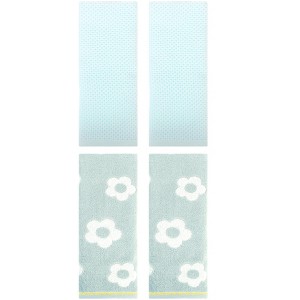 REGALWOVEN 4 Pcs Bathroom Hotel and Spa Waffle Cotton Hand Towels - 1 of 4