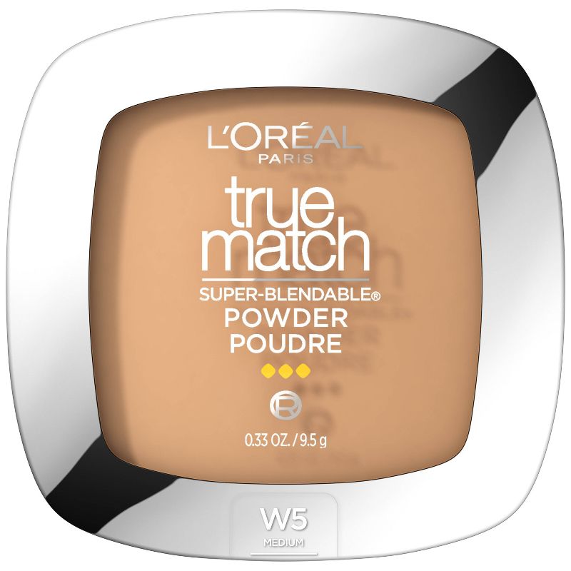 L'Oreal Paris True Match Makeup Super Blendable Oil-Free Pressed Powder - 0.33oz, 1 of 10