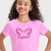 Girls' Short Sleeve Graphic T-Shirt - Cat & Jack™ - 2 of 4