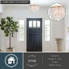 VAXCEL Elsa 16-in W Gold Brass Modern Coastal Glam Flush Mount Ceiling Light Fixture with Capiz Shells - 2 of 4