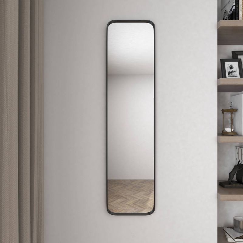 Metal Rectangle Wall Mirror with Thin Frame – Olivia & May, 5 of 15