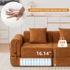 Dolonm Combination Sofa, Foldable Casual Sofa, No Assembly Required,3-seats 3-Pads, for Living Room and Bedroom - 4 of 4